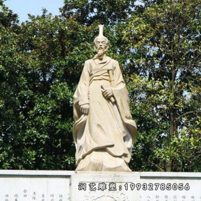 学校屈原石雕